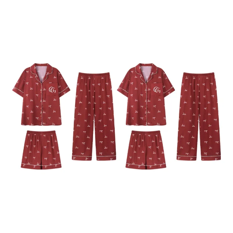 Cotton Gene Pajama Set Women's Combo Set-36