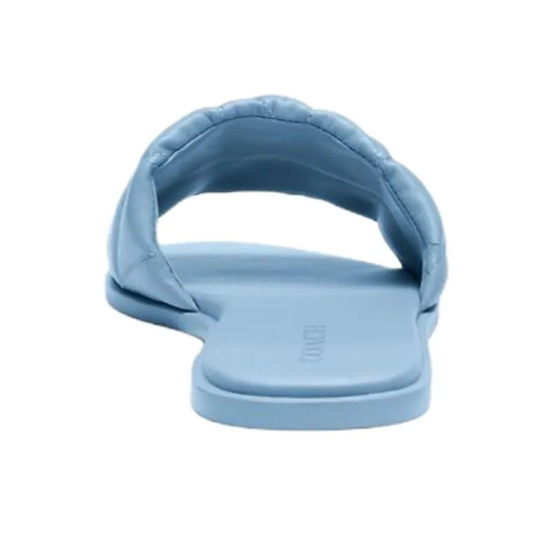 COACH Quiet Slide Slippers Women's Blue-4