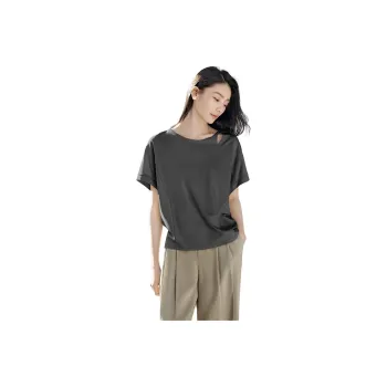 IHIMI Drop Shoulder Sleeve T Shirt Women's