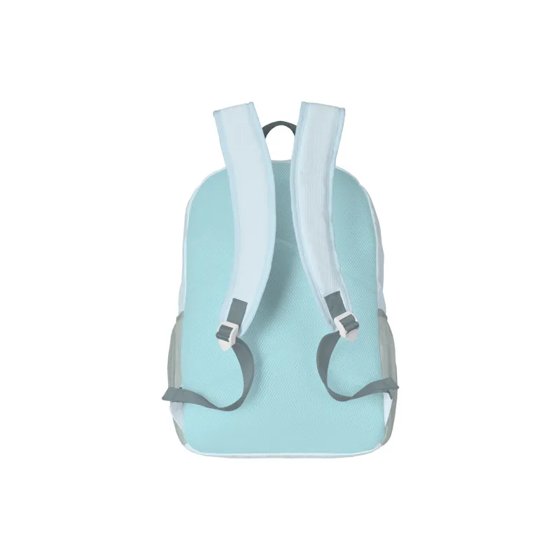 FINITE LOOP Eco Friendly Fabric Backpack Large Size Unisex Gray-12