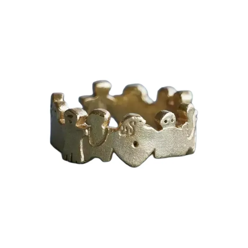 SALE E PEPE 925 Sterling Silver Rings Unisex Multicolor-1