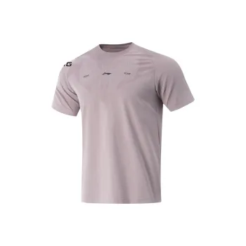 LiNing T Shirt Men's Light Purple