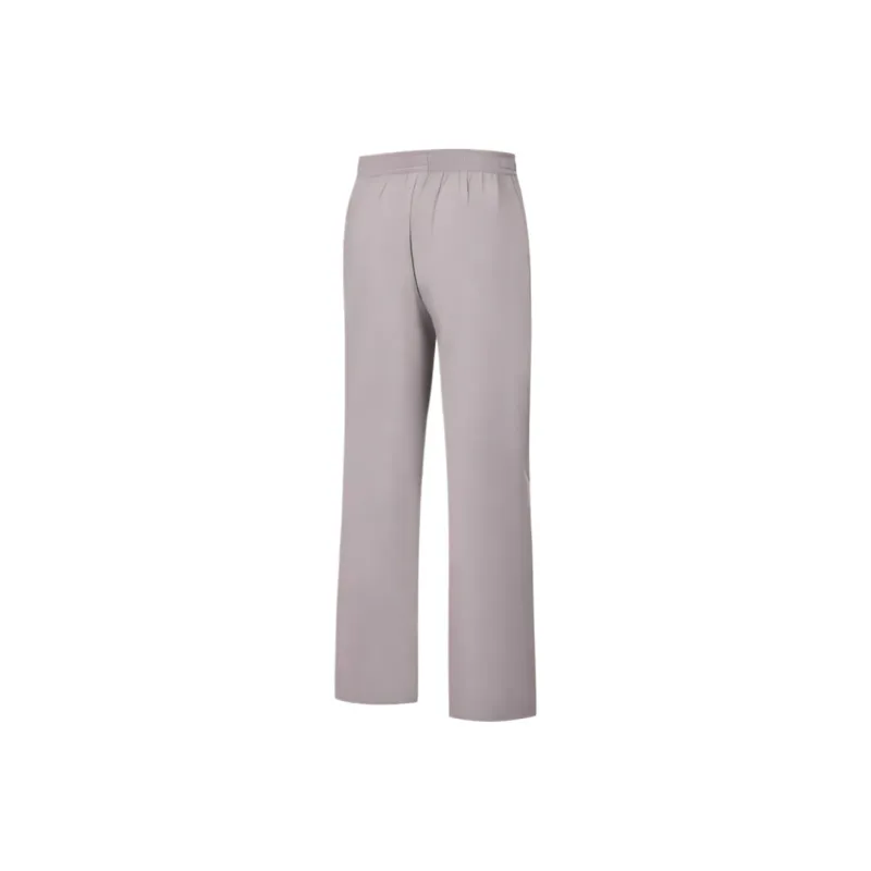 QIAODAN Casual Pants Women's Vermilion Cherry Brown-1