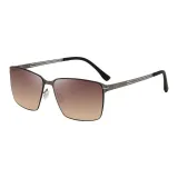 Gunmetal Frame with Gradient Gray Lens