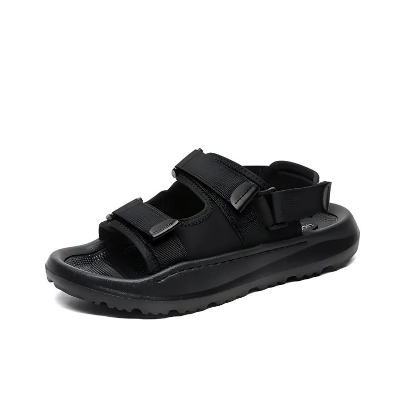 Lanza Beach Sandals Unisex White/Black-0