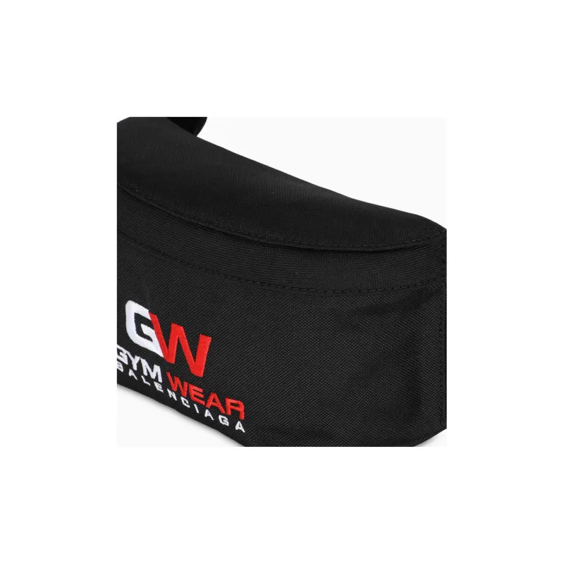 Balenciaga Nylon Fanny Pack Men's Black-5