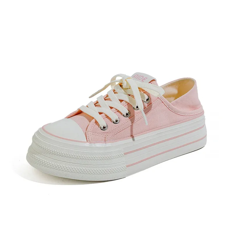 BINGO DUCK Slip Resistant And Breathable Low Top Skateboard Shoes Women's-6