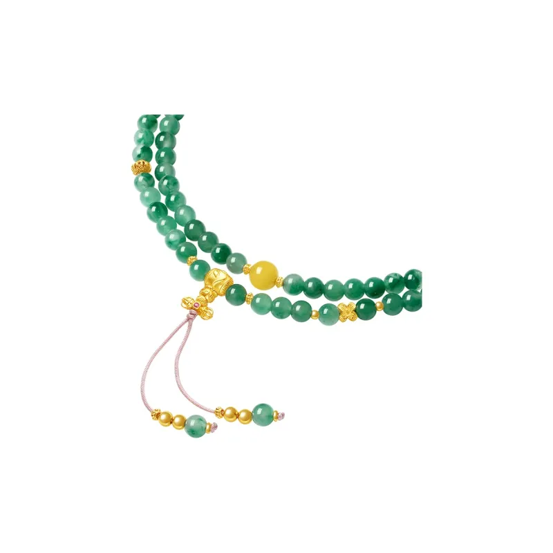 CHOW TAI SENG African Emerald Necklaces Women's-1