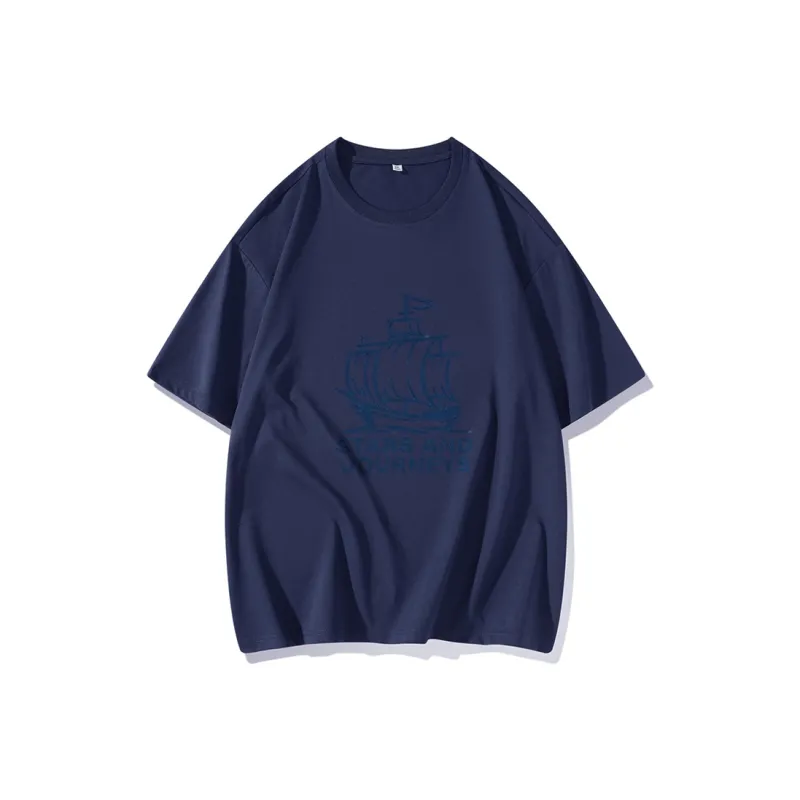 FAIRWHALE Drop Shoulder Sleeve T Shirt Women's-9