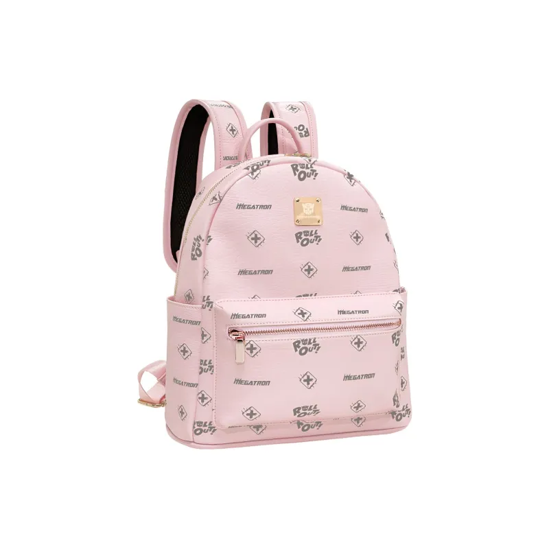 Meow In The Grass TRANSFORMERS Collaboration PU Backpack Regular Women's Multicolor-1