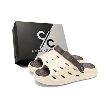 Colorful Creations EVA Slip Resistant Abrasion Resistant Odor Resistant Quiet Slide Slippers Unisex