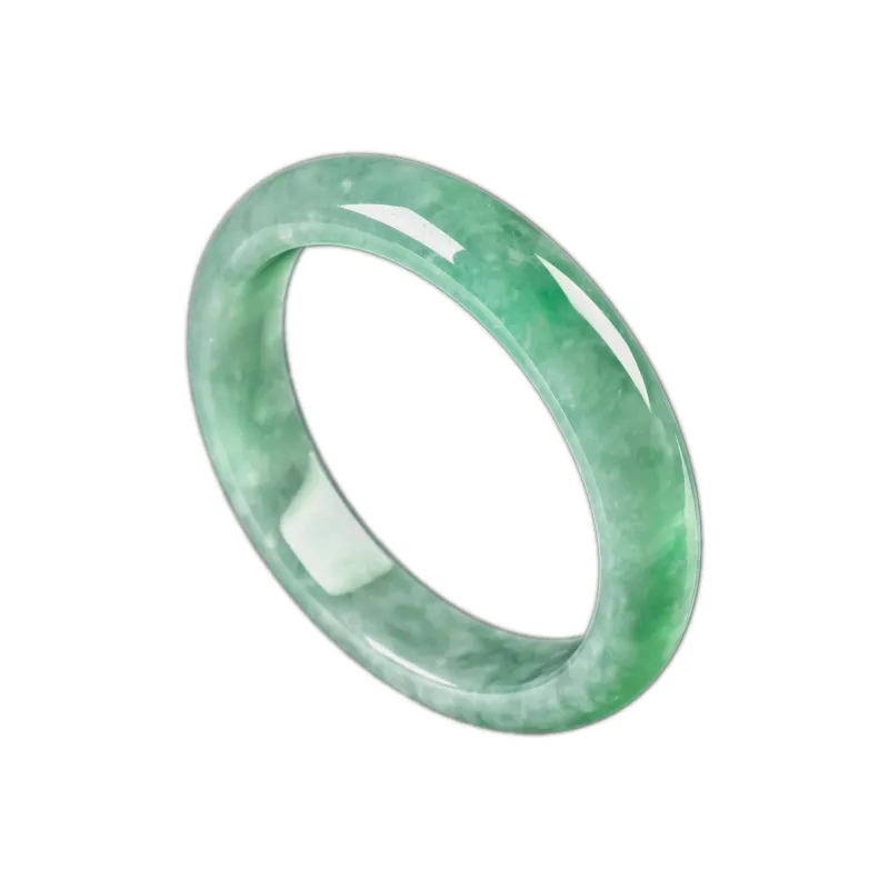 LIYUFU Ice Glutinous Jadeite Bangles Women's-0