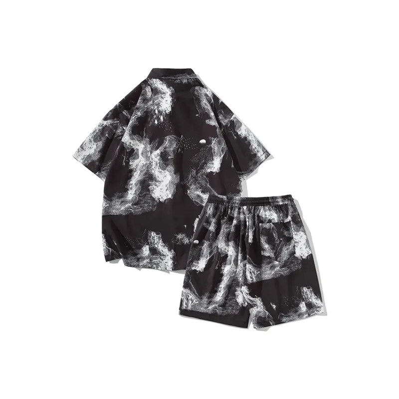 Fakeyoung Shirt Matching Set Unisex-7