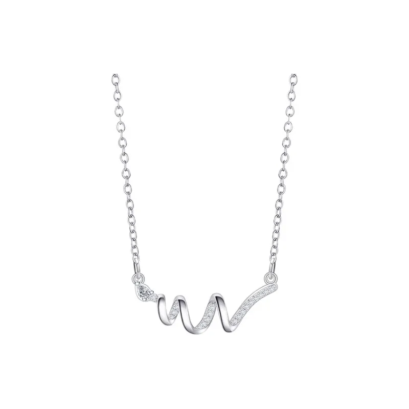 QUIET LOVE Alloy Necklaces Unisex-0