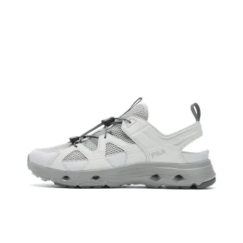 FILA Vintage Collection WAVY Wave Light Shoes Slip Resistant And Breathable River Trekking Shoes Men's Gray