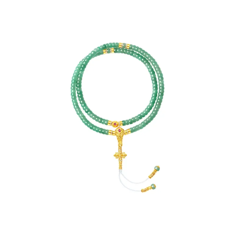 CHOW TAI SENG African Emerald Necklaces Women's-0