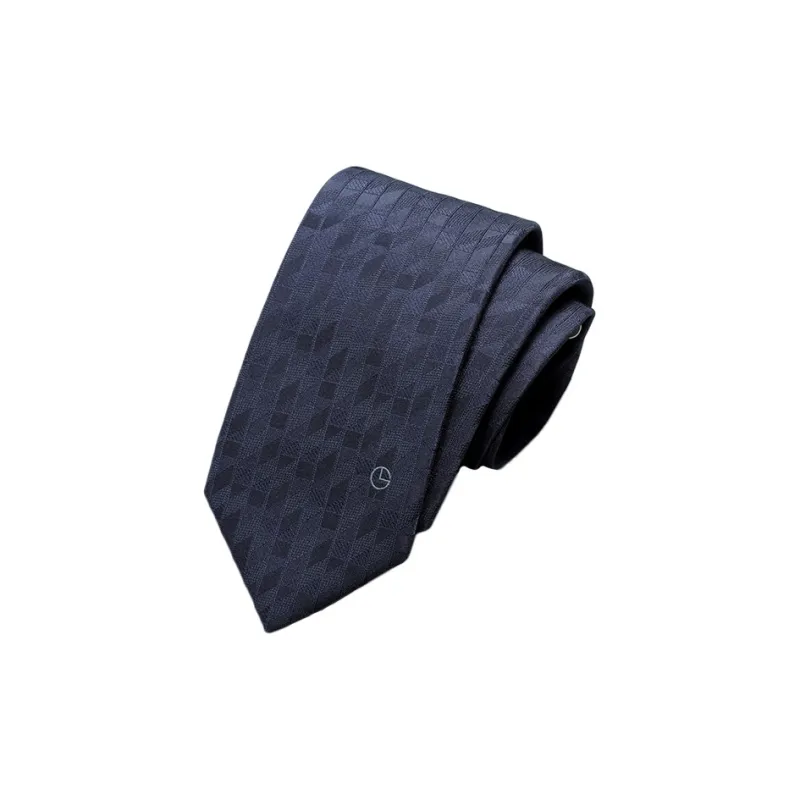 GOLDLION Polyester Ties Men's Blue-20