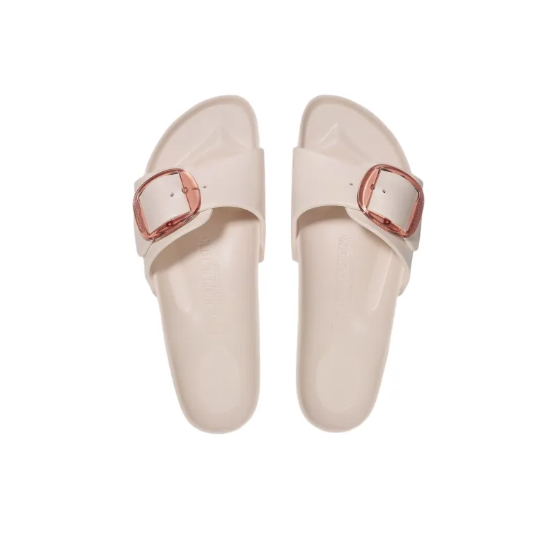 Birkenstock Madrid Big Buckle EVA Abrasion Resistant Slide Slippers Women's Light Rose-3