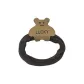 Coffee Color Series Bear Hair Tie 1 Pack (Dark Brown)