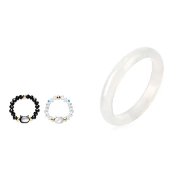 COPI Colored Glaze Jade Bangles Unisex