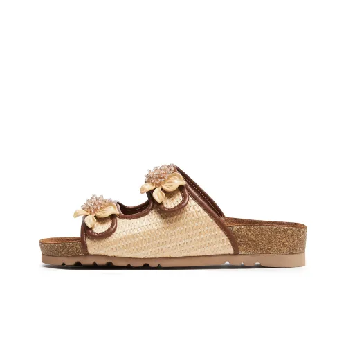 Joypeace Rubber Foam Outsole Slip Resistant Slide Slippers Women's