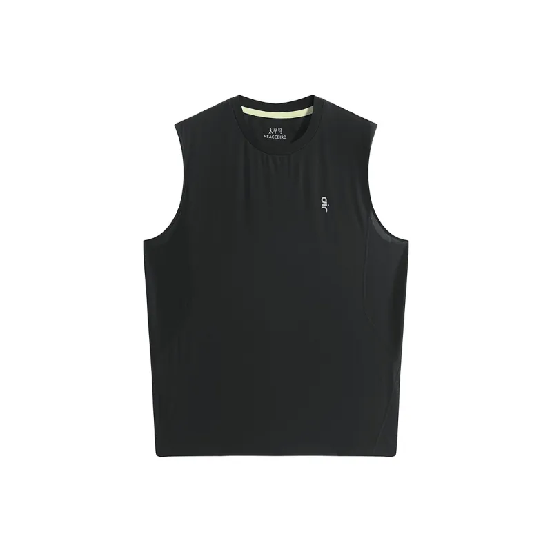 PEACEBIRD MEN Tank Tops Men Black 1-0