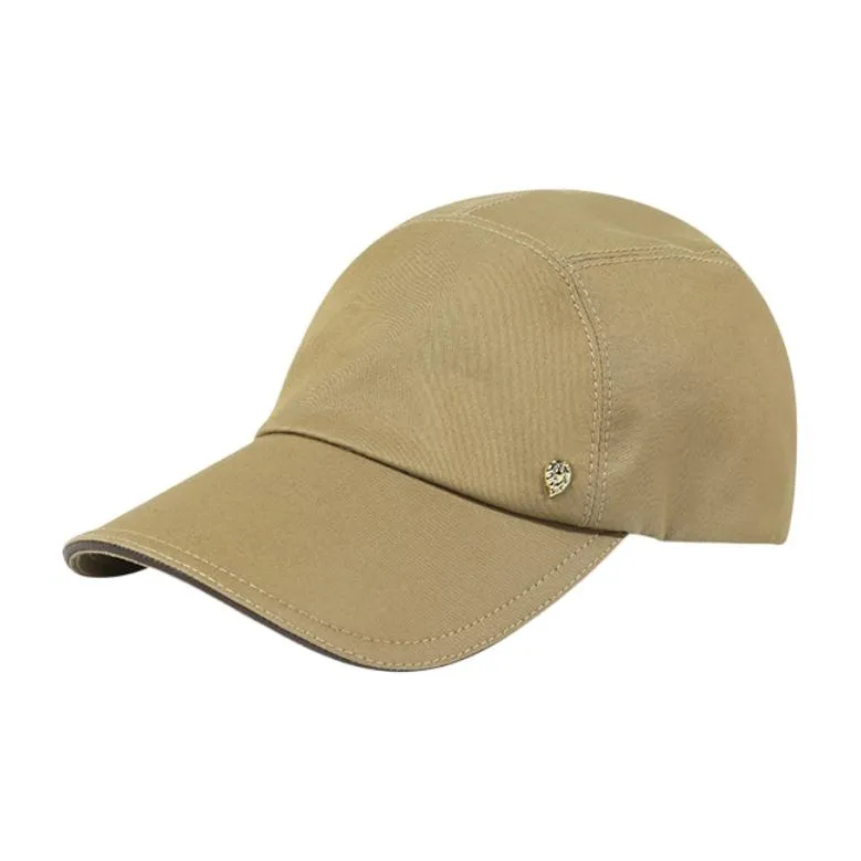 HELEN KAMINSKI Cow Leather, 100% Cotton, Nylon, Elastane Baseball Caps Unisex Beige-0