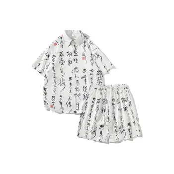 Fakeyoung Shirt Matching Set Unisex