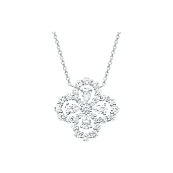 HARRY WINSTON Diamond Necklaces Women's White, Large Size