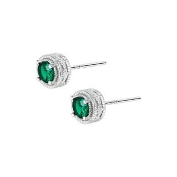 Daisy Dream 999 Fine Silver Stud Earrings Women's