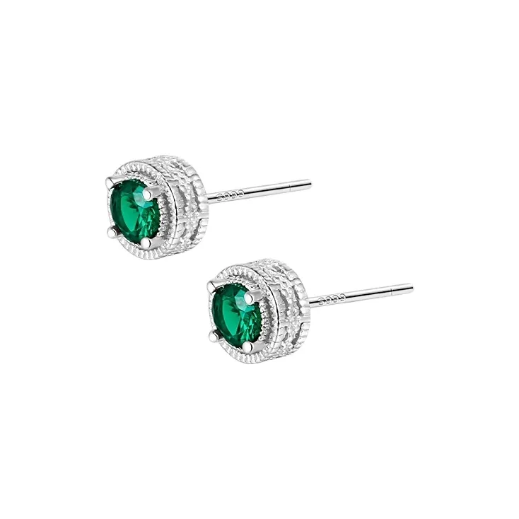 Daisy Dream Full Sterling Silver Stud Earrings Women's-0