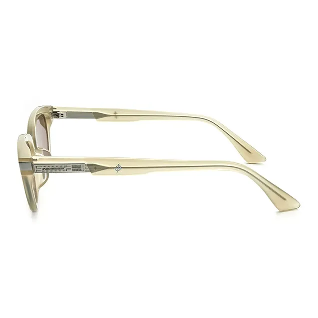 THE OWNER Plate Frame Rectangular Sunglasses Unisex-15