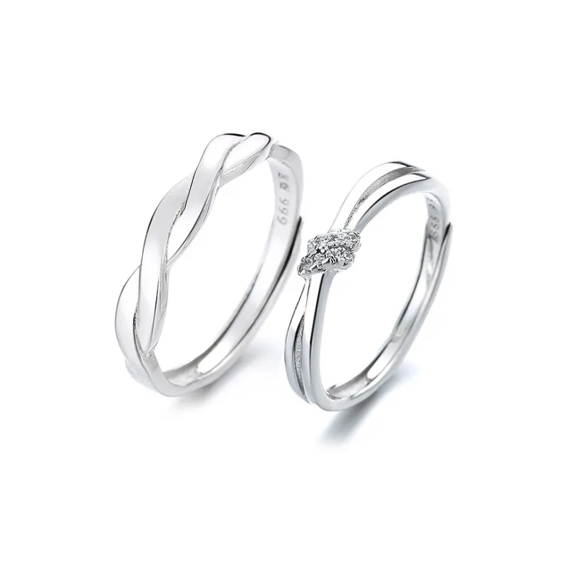 Onakiiko S 999 Fine Silver Rings Unisex-0