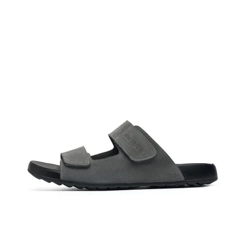 C°BANNER Slip Resistant Quick Dry Slide Slippers Men's Gray