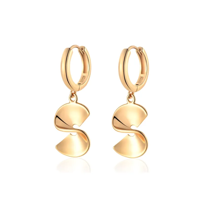 Pan star S925 Silver Earrings Women's-4