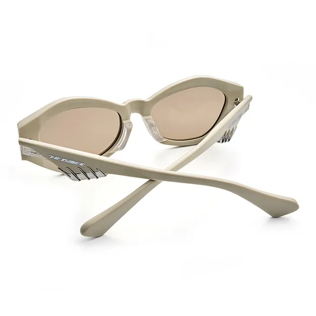 THE OWNER Plate Frame Irregular Shape Sunglasses Unisex-6