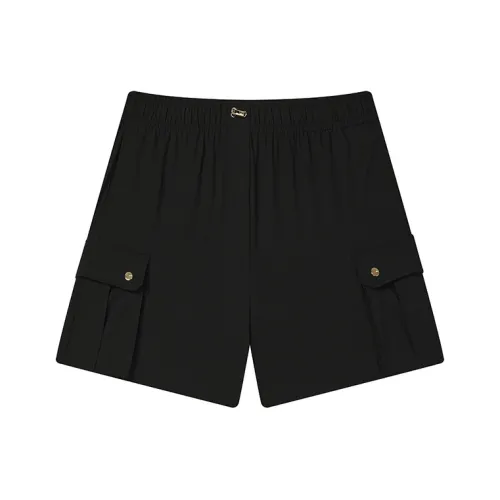 FILA MILANO Collection Casual shorts Collar Women's Jet Black
