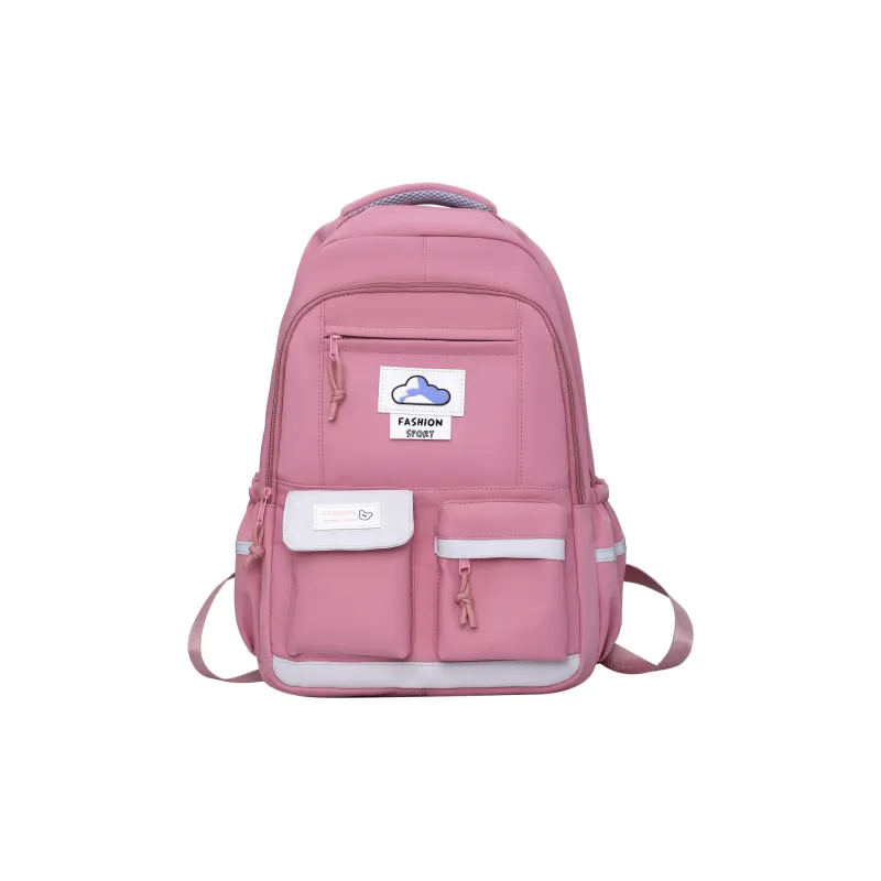 H YXIANG Nylon Backpack Women's Multicolor-0