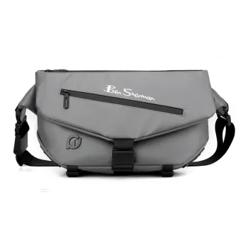 BEN SHERMAN Nylon Crossbody Bag, Shoulder Bag Unisex Multicolor