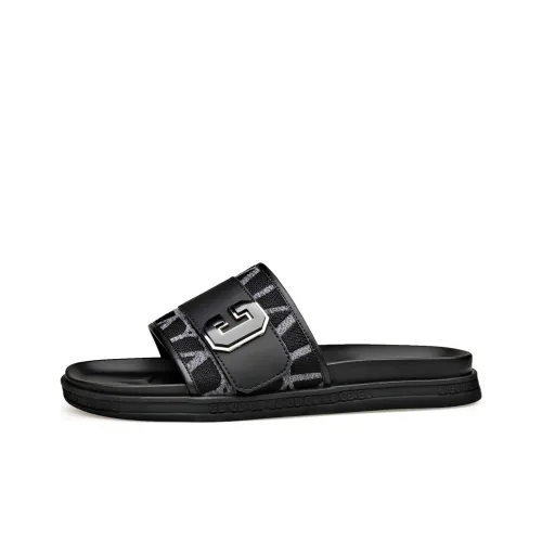 SHUPATE Quick Dry Slide Slippers Men's Black