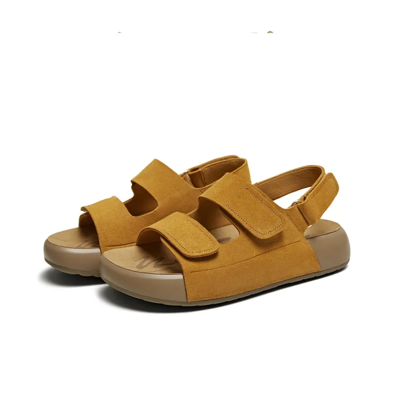 PT'SON Beach Sandals Women's Brown-7