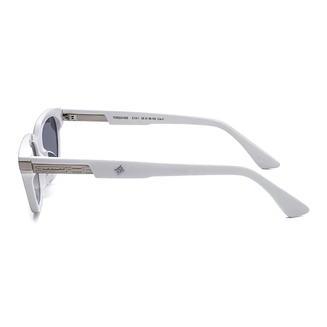 THE OWNER Plate Frame Rectangular Sunglasses Unisex-20
