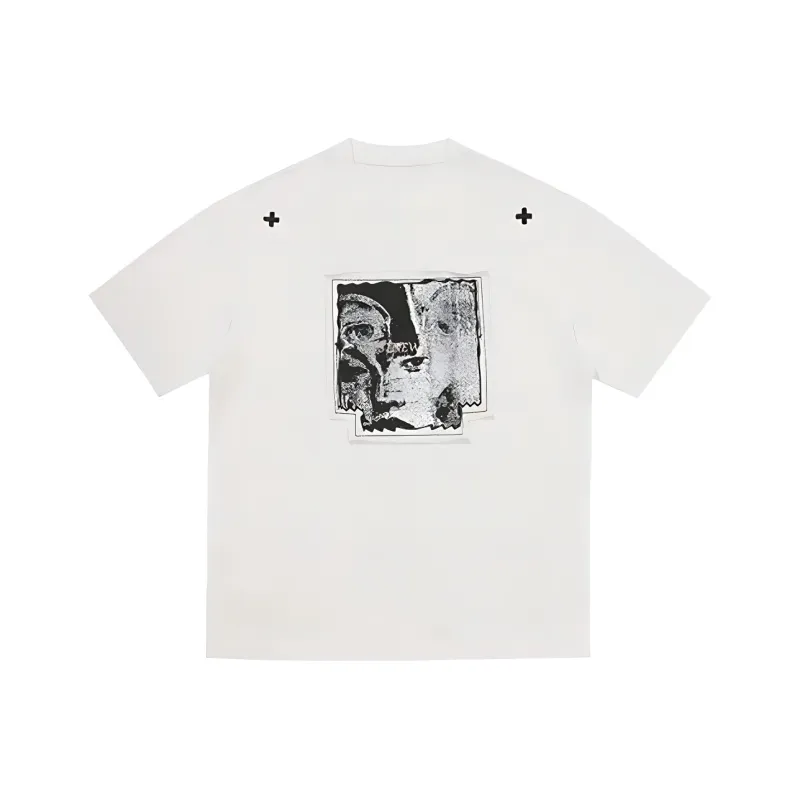 DOKZB T Shirts Women's White-0