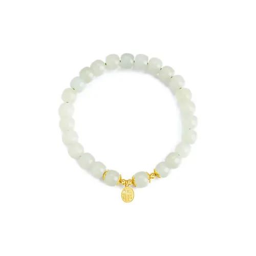 LIYUNMUXUE Hetian Jade Bracelets Pale Greenish White Jade Women's