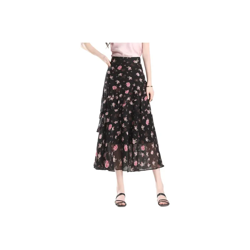 YIRANCHUN Casual Long Skirt Women's-0