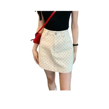 Rose Denim Short Skirts Women's