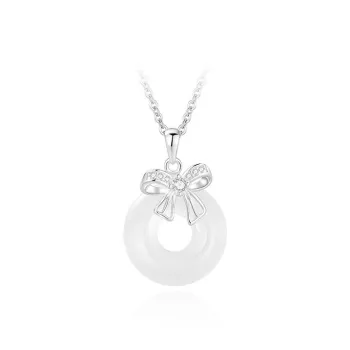 WINGSTOP Chalcedony Jade Necklaces Women's