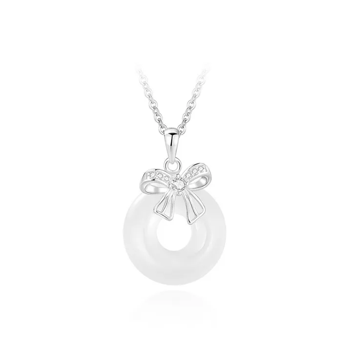 WINGSTOP Chalcedony Jade Necklaces Women's-0