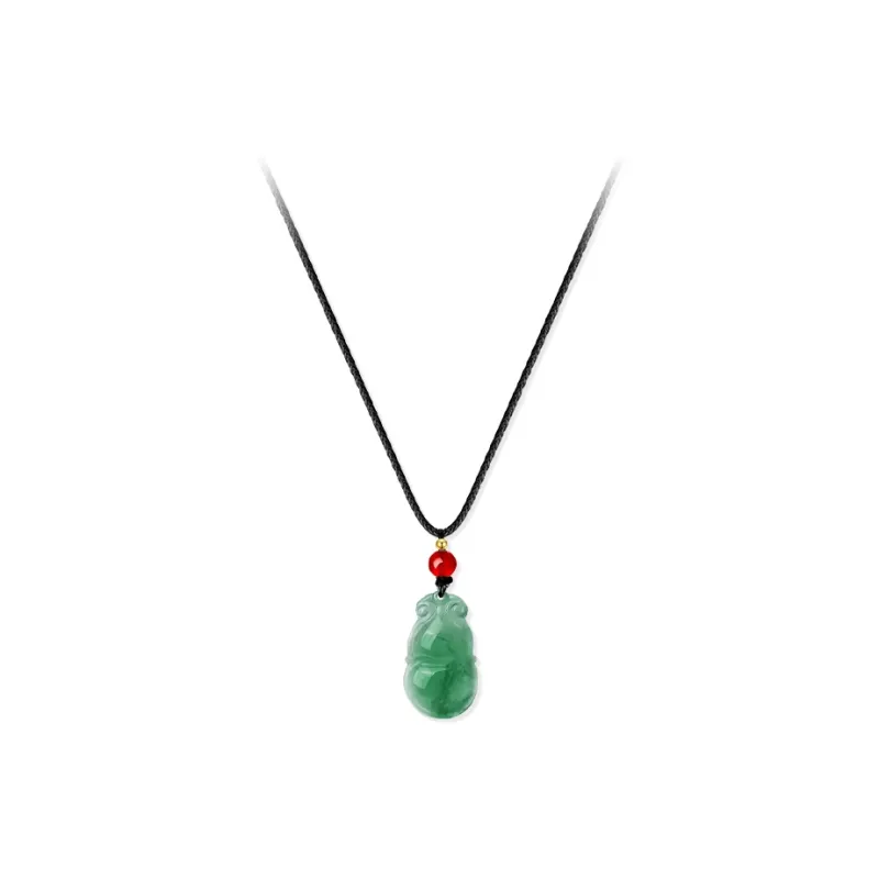 JUICY GRAPE African Emerald Jade Necklaces Unisex-0