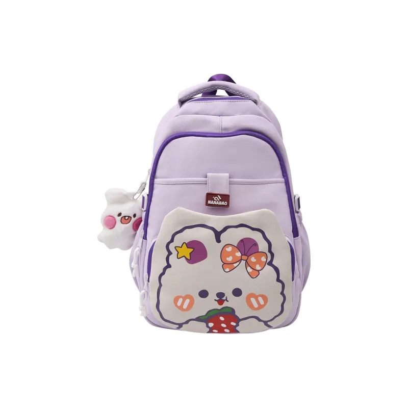 Yalu Nylon Backpack Unisex Multicolor-12
